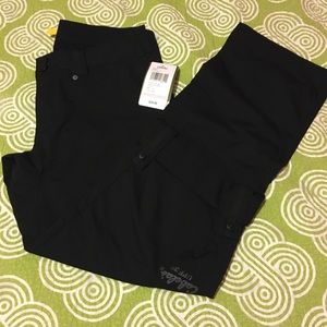 New Cabela’s Black Trail Pants. Size 10. NWT